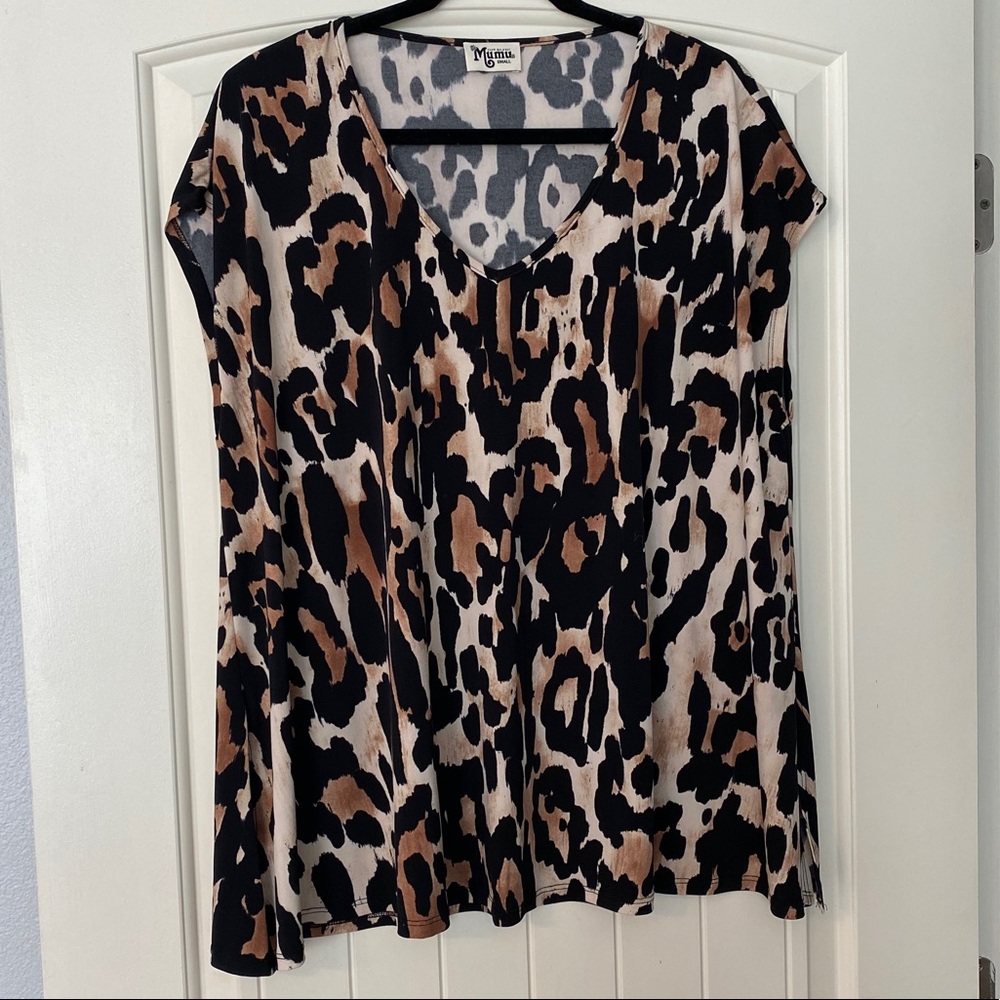 Show Me Your Mumu Leopard Carter Tunic